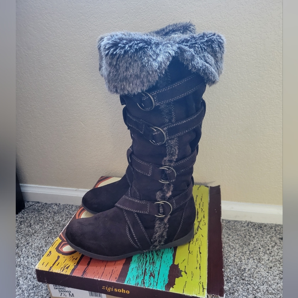 Nestle Dark Brown Boots